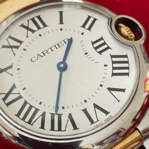 Ballon Bleu de Cartier, 36 mm, 18K Gold and Steel